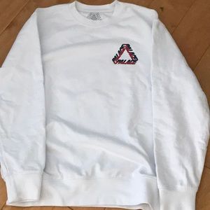 Palace Tri-Fig Logo Crewneck